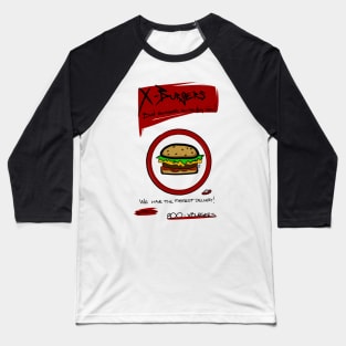 X-Burgers Baseball T-Shirt